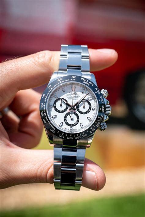 rolex daytona black dial vs white dial|Rolex daytona 116519ln.